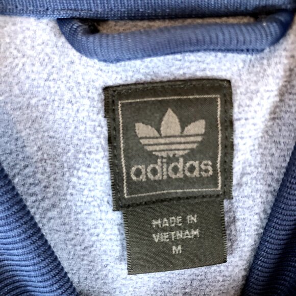 Adidas RUN DMC Super Star Patch Trefoil Blue Track Jacket Size M Korn Nu Metal - Picture 4 of 7